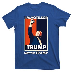 Vote For Trump Not The Tramp 2024 T-Shirt