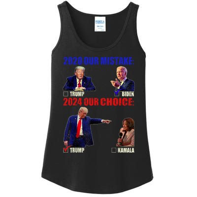 Vote For Trump! God Chose Trump To Restore Our Country! Ladies Essential Tank