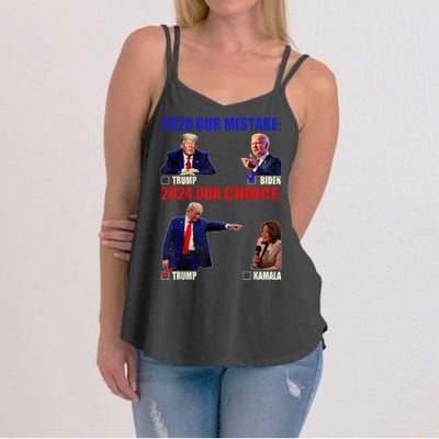 Vote For Trump! God Chose Trump To Restore Our Country! Women's Strappy Tank