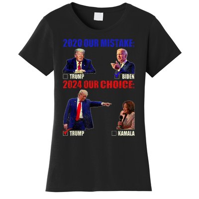 Vote For Trump! God Chose Trump To Restore Our Country! Women's T-Shirt