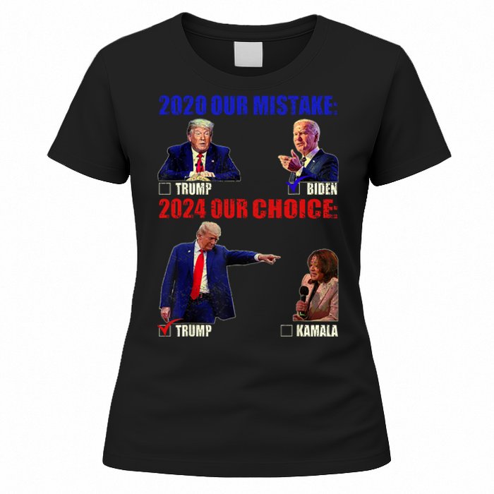 Vote For Trump! God Chose Trump To Restore Our Country! Women's T-Shirt