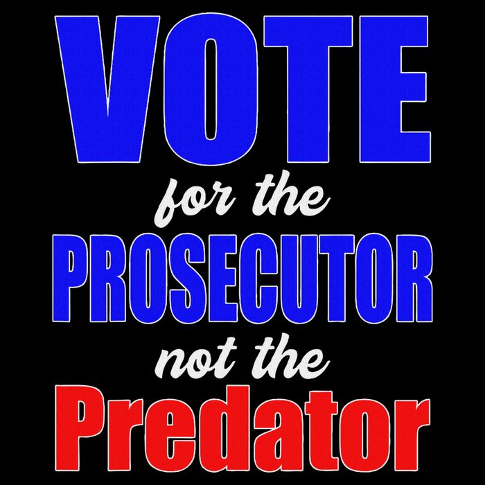 Vote For The Prosecutor Not The Predator Mousepad
