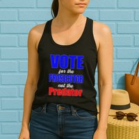 Vote For The Prosecutor Not The Predator Womens Tank Top