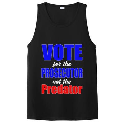 Vote For The Prosecutor Not The Predator PosiCharge Competitor Tank