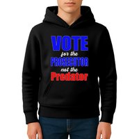 Vote For The Prosecutor Not The Predator Kids Hoodie