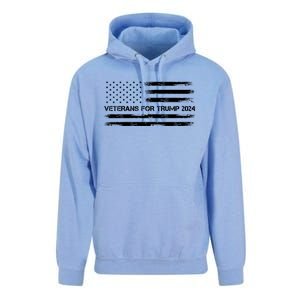 Veterans For Trump 2024 Election 2024 Unisex Surf Hoodie