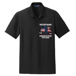 Veterans For The Convicted Felon Dry Zone Grid Polo