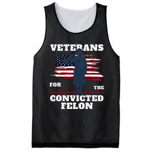 Veterans For The Convicted Felon Mesh Reversible Basketball Jersey Tank