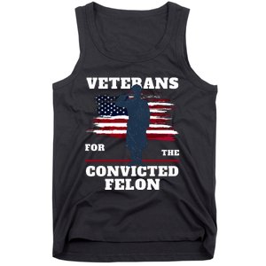 Veterans For The Convicted Felon Tank Top