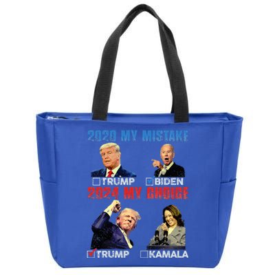 Vote For Trump! God Chose Trump To Restore Our Country! Zip Tote Bag