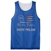 Vote Felon Trump 2024 45 And 47 Mesh Reversible Basketball Jersey Tank