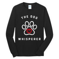 Vintage Funny The Dog Whisperer For Dog Lover Gift Tall Long Sleeve T-Shirt