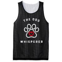 Vintage Funny The Dog Whisperer For Dog Lover Gift Mesh Reversible Basketball Jersey Tank