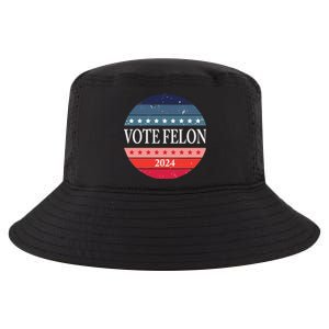 Vote Felon Trump 2024 IM Voting For The Convicted Felon Cute Gift Cool Comfort Performance Bucket Hat