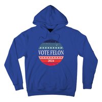 Vote Felon Trump 2024 IM Voting For The Convicted Felon Cute Gift Hoodie