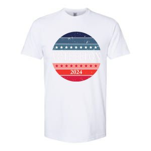 Vote Felon Trump 2024 IM Voting For The Convicted Felon Cute Gift Softstyle CVC T-Shirt