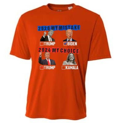 Vote For Trump! God Chose Trump To Restore Our Country! Cooling Performance Crew T-Shirt