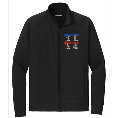 Vote For Trump! God Chose Trump To Restore Our Country! Stretch Full-Zip Cadet Jacket