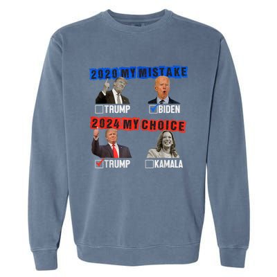 Vote For Trump! God Chose Trump To Restore Our Country! Garment-Dyed Sweatshirt