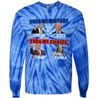 Vote For Trump! God Chose Trump To Restore Our Country! Tie-Dye Long Sleeve Shirt