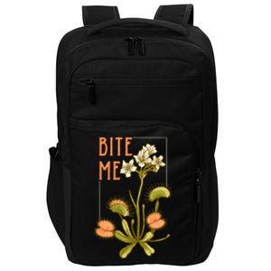 Venus Fly Trap Bite Me Funny Gift Impact Tech Backpack