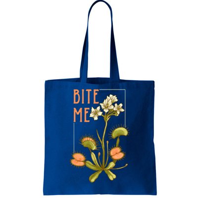 Venus Fly Trap Bite Me Funny Gift Tote Bag