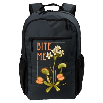 Venus Fly Trap Bite Me Funny Gift Daily Commute Backpack