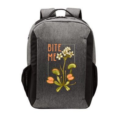 Venus Fly Trap Bite Me Funny Gift Vector Backpack