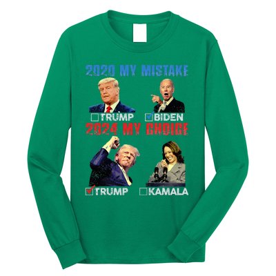 Vote For Trump! God Chose Trump To Restore Our Country! Long Sleeve Shirt