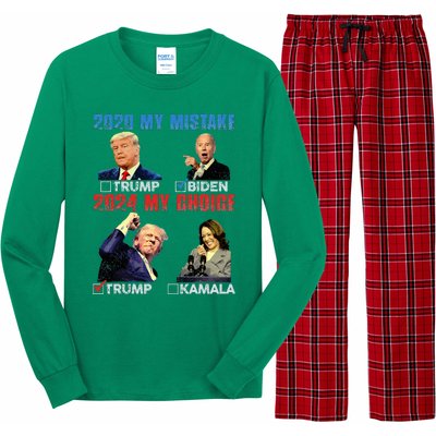 Vote For Trump! God Chose Trump To Restore Our Country! Long Sleeve Pajama Set