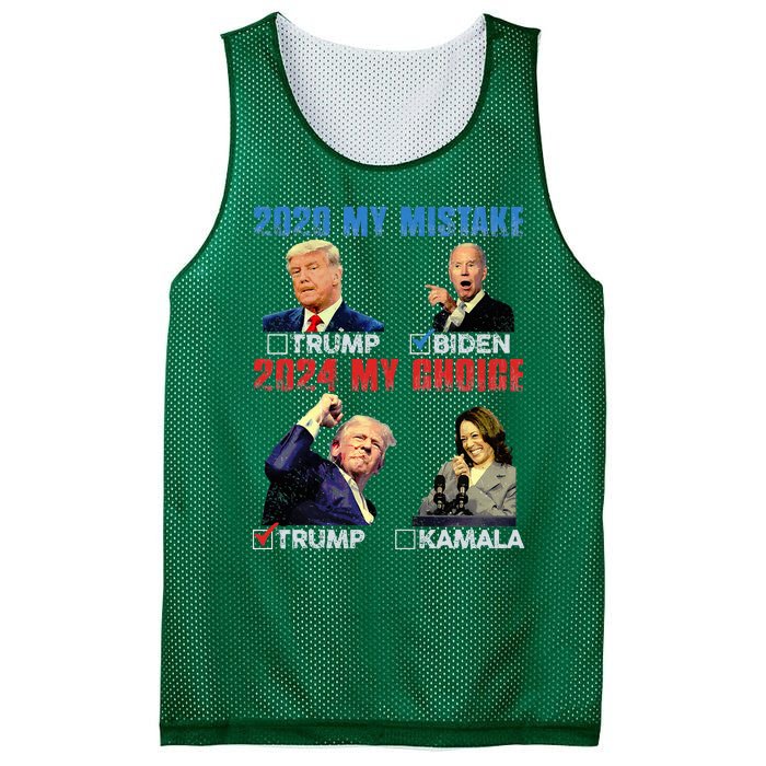 Vote For Trump! God Chose Trump To Restore Our Country! Mesh Reversible Basketball Jersey Tank