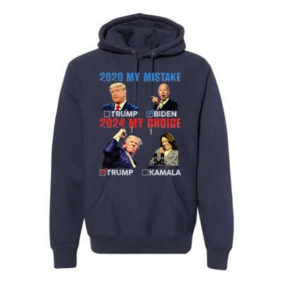 Vote For Trump! God Chose Trump To Restore Our Country! Premium Hoodie