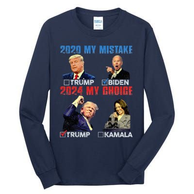 Vote For Trump! God Chose Trump To Restore Our Country! Tall Long Sleeve T-Shirt