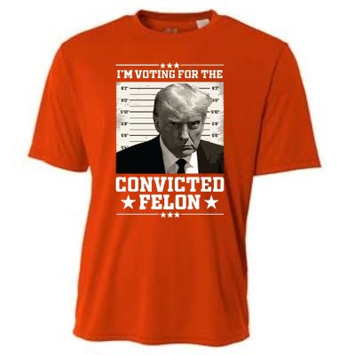 Vote For The Felon Trump 2024 Cooling Performance Crew T-Shirt