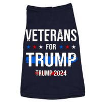 Veterans For Trump 2024 Doggie Tank