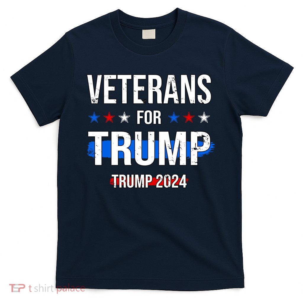 Veterans For Trump 2024 T-Shirt