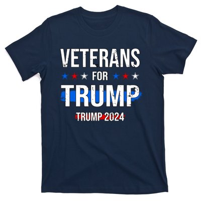 Veterans For Trump 2024 T-Shirt