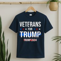 Veterans For Trump 2024 T-Shirt