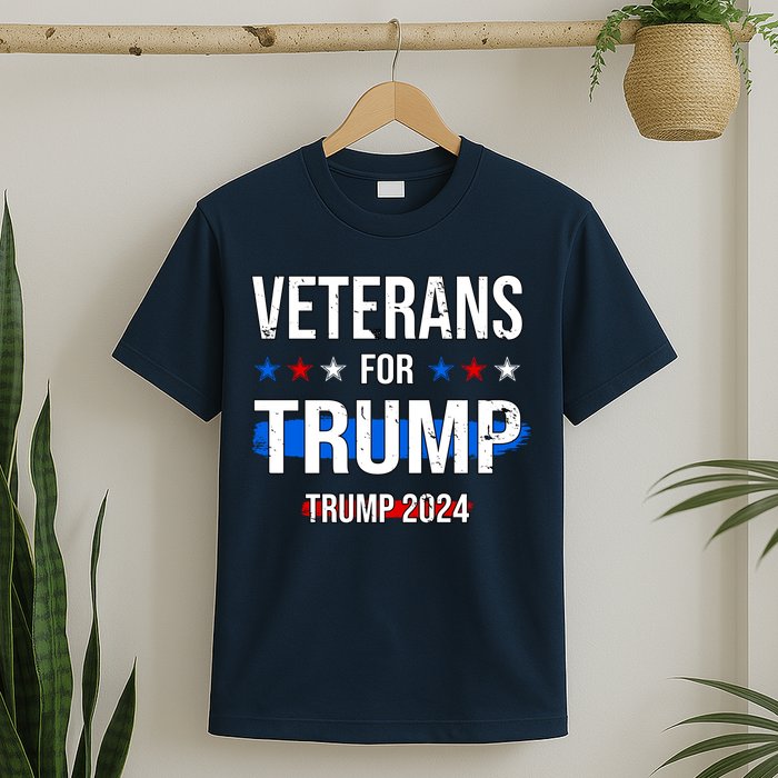 Veterans For Trump 2024 T-Shirt