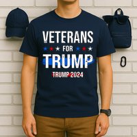 Veterans For Trump 2024 T-Shirt