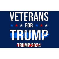 Veterans For Trump 2024 Bumper Sticker