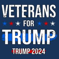 Veterans For Trump 2024 Baby Bodysuit