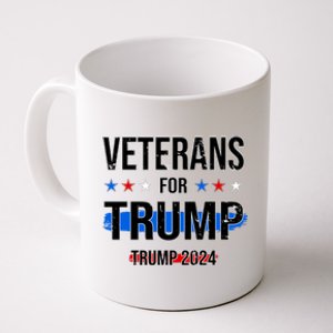 Veterans For Trump 2024 Coffee Mug