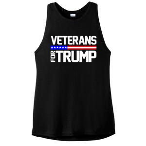 Veterans For Trump Ladies PosiCharge Tri-Blend Wicking Tank