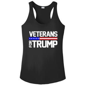 Veterans For Trump Ladies PosiCharge Competitor Racerback Tank