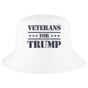 Veterans For Trump 2024 Cool Comfort Performance Bucket Hat