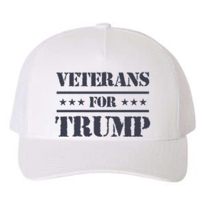 Veterans For Trump 2024 Yupoong Adult 5-Panel Trucker Hat