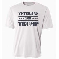 Veterans For Trump 2024 Cooling Performance Crew T-Shirt