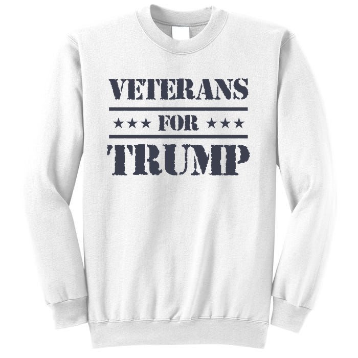 Veterans For Trump 2024 Sweatshirt