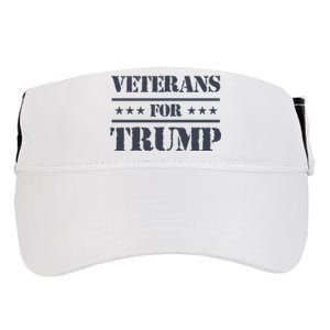 Veterans For Trump 2024 Adult Drive Performance Visor